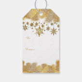 ゴールデンシーズングリーティングクリスマス ギフトタグ (裏面)