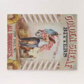 ゴールデンシーフビッター用ビンテージ広告 ジグソーパズル (横)