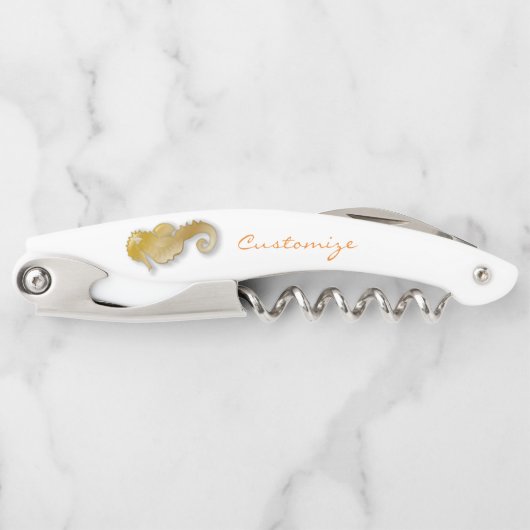 ゴールデンシーホースサンダーコーブ ソムリエナイフ (正面)