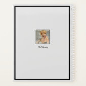 ゴールデンジオメトリックガールモダンファッションエレガント#2 プランナー手帳 (裏面)