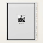 ゴールデンジオメトリックガールモダンファッションエレガント#4 プランナー手帳 (裏面)