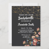 ゴールデンジオメトリック学士 招待状 (正面)