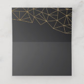 ゴールデンジオメトリック座席表 プレイスカード (内部開封)