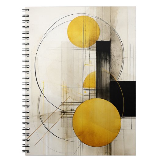 ゴールデンジオメトリ ノートブック (正面)