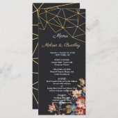 ゴールデンジオメト結婚リのメニュー プログラム (正面/裏面)