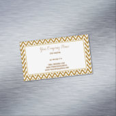 ゴールデンジグザググリッター マグネット名刺 (インサイチュ)