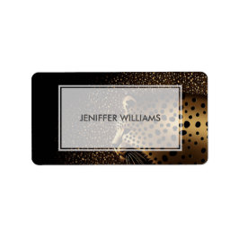 ゴールデンジャガー模様 ラベル