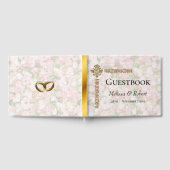 ゴールデンジュエリー結婚ドフローラ ゲストブック (全面)