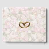 ゴールデンジュエリー結婚ドフローラ ゲストブック (裏面)