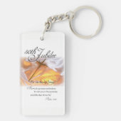 ゴールデンジュビリー宗教生活十字架 キーホルダー (裏面)