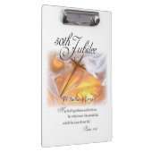 ゴールデンジュビリー宗教生活十字架 クリップボード (右)