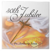 ゴールデンジュビリー宗教生活十字架 タイル (正面)