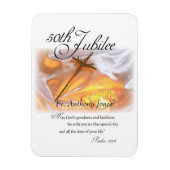 ゴールデンジュビリー宗教生活十字架 マグネット (縦)