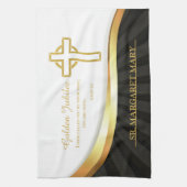 ゴールデンジュビリー宗教生活50年 キッチンタオル (縦)