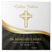 ゴールデンジュビリー宗教生活50年 タイル (正面)