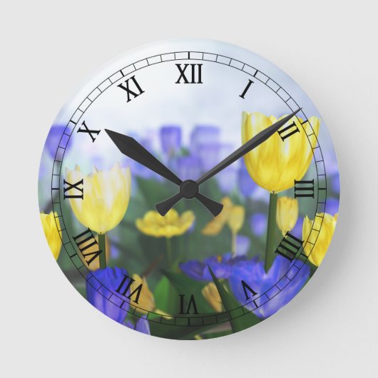 ゴールデンジュビリー時計 ラウンド壁時計 (正面)