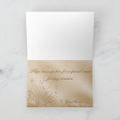 ゴールデンスエレガントワンサンキューカード サンキューカード (内部)