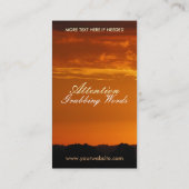 ゴールデンスカイズビジネスカード 名刺 (裏面)