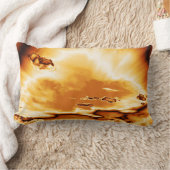 ゴールデンスカイ枕 ランバークッション (ブランケット)