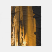 ゴールデンスカイ フリースブランケット (正面)