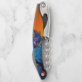 ゴールデンスカイ、紫の青葉の ソムリエナイフ (裏面)