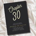 ゴールデンスクリプト第30章30th誕生日パーティー 箔招待状<br><div class="desc">この祝輝く金ゴールドスクリプト「Hello 30」のスタイルで30歳を回すバースデーパーティーフォイル招待状。豪華な黒い背景は、魅力的なスタイリッシュスクリプトフォントでシックな金ゴールド文字でシーンをフレームする。あなたのカスタム言葉を追加して、この特別な30歳の誕生日お祝いを忘れられない印象で開始する一種の招待を作る。シックなパーティモダンーに最適エレガントな、この招待は必ず感じお客様を非常に特別な機会の一部と同様に作る。</div>