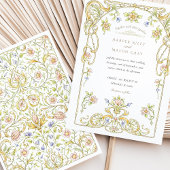 ゴールデンスクロール庭園の結婚式 招待状