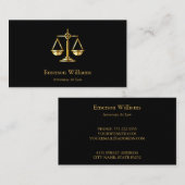 ゴールデンスケール弁護士 名刺 (正面/裏面)