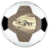 ゴールデンスタイリッシュプレクトン – 音楽愛好家のためのデザイン! サッカーボール (回転)