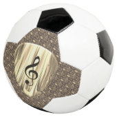 ゴールデンスタイリッシュプレクトン – 音楽愛好家のためのデザイン! サッカーボール (3/4)