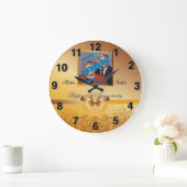 ゴールデンスタイリッシュ🕰️50周年記念スペシャル ラージ壁時計 (ホーム)