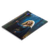 ゴールデンスタッフソルトレースオブザ魔法ウッズ ノートブック (左側)