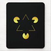 ゴールデンスターイリュージョンマウスパッド マウスパッド (正面)