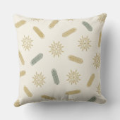 ゴールデンスターズアンドツリーブランチ クッション (裏面)