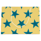 ゴールデンスターズパターン18 ラージペーパーバッグ (正面)