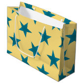 ゴールデンスターズパターン18 ラージペーパーバッグ (正面アングル)