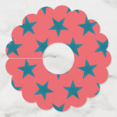 ゴールデンスターズパターン19 ワイングラスタグ (裏面)