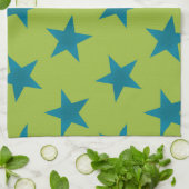ゴールデンスターズパターン20 キッチンタオル (折り畳み)