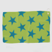 ゴールデンスターズパターン20 ゴルフタオル (横)