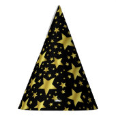 ゴールデンスターズパーティーハット パーティーハット (左)