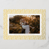 ゴールデンスターズボホフォト金ゴールド 箔シーズンカード (正面)