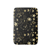 ゴールデンスターズ&ハート バスマット (正面縦)