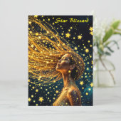 ゴールデンスターダストファッション美しいガールグロースカイ 招待状 (スタンド正面)