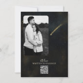 ゴールデンスターダスト日食の天ありがとう 招待状 (裏面)