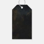 ゴールデンスターダスト結婚クリスタル ギフトタグ (裏面)