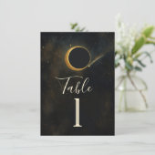 ゴールデンスターダスト結婚クリスタル 招待状 (スタンド正面)