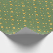 ゴールデンスターバストギフトラップ ラッピングペーパー (角)