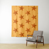 ゴールデンスターパターン2 タペストリー (インサイチュ)