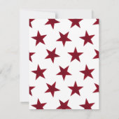 ゴールデンスターパターン7 ノートカード (裏面)