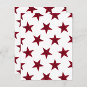 ゴールデンスターパターン7 ノートカード (正面/裏面)